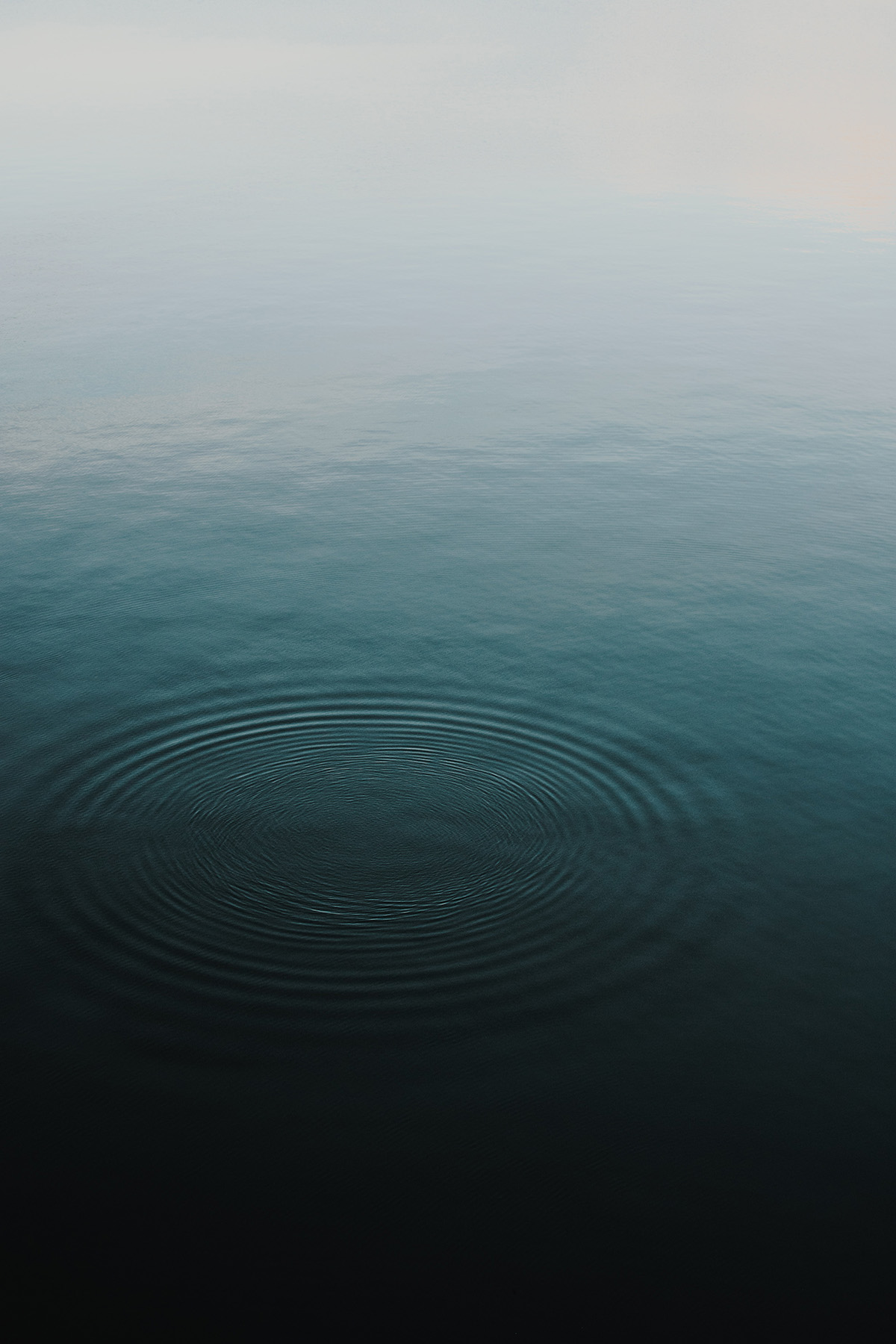 Water with ripples